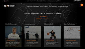 SpotBasket — цифровая платформа для баскетболистов и тренеров