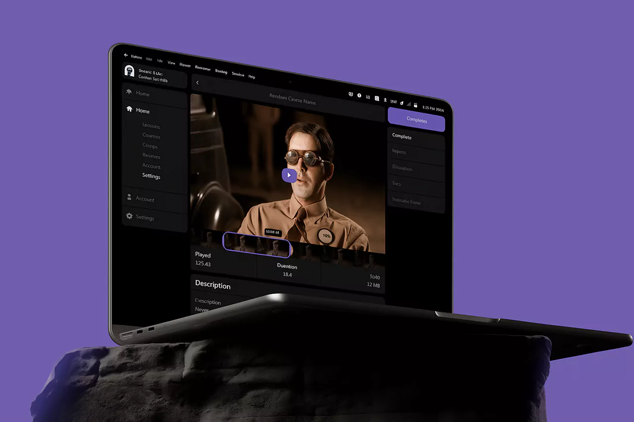 Интерфейс для онлайн-кинотеатра