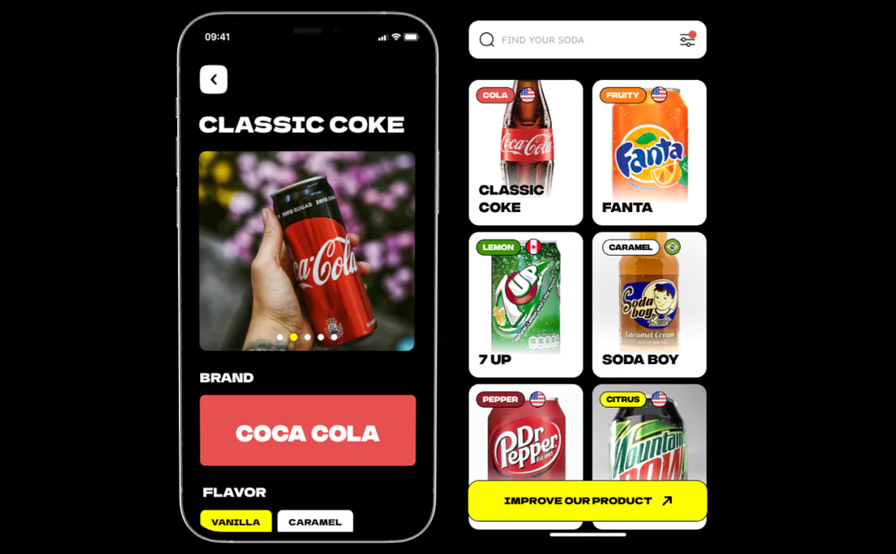 Мобильное приложение SodaMania